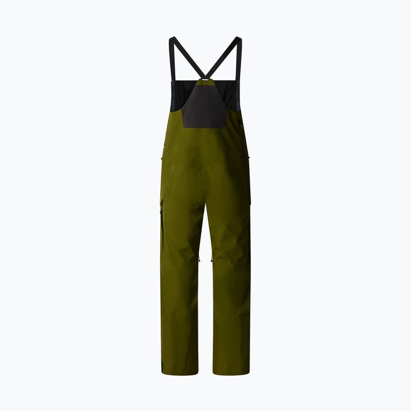 Pantaloni da sci uomo The North Face Verbier GTX Bib forest olive 5