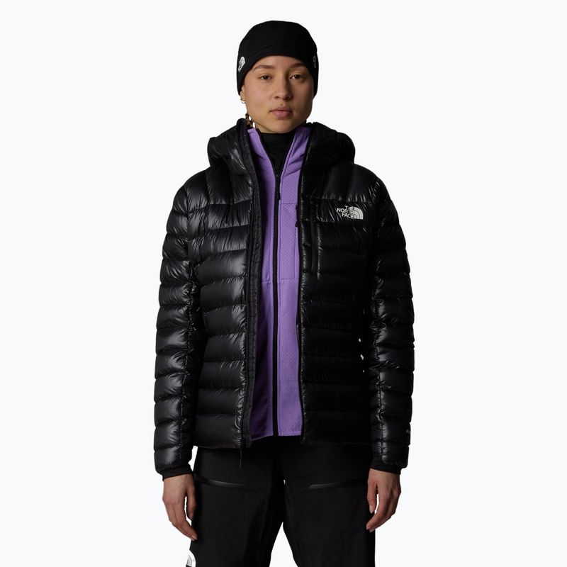 Piumino da donna The North Face Summit Breithorn Hoodie nero 4