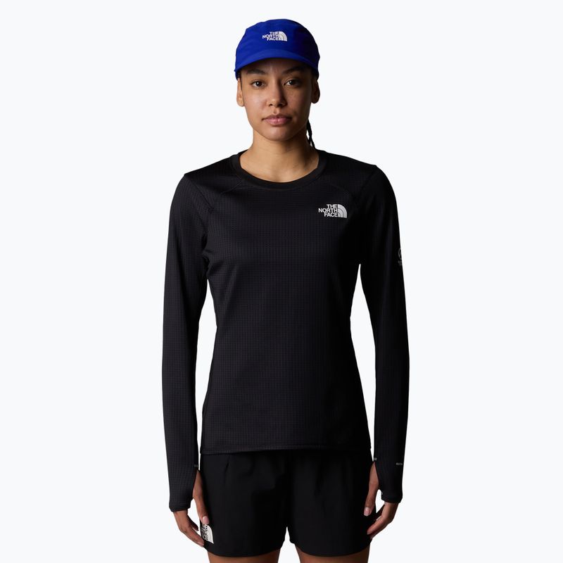 Longsleeve running donna The North Face Summit Altimero Light Crew tnf nero