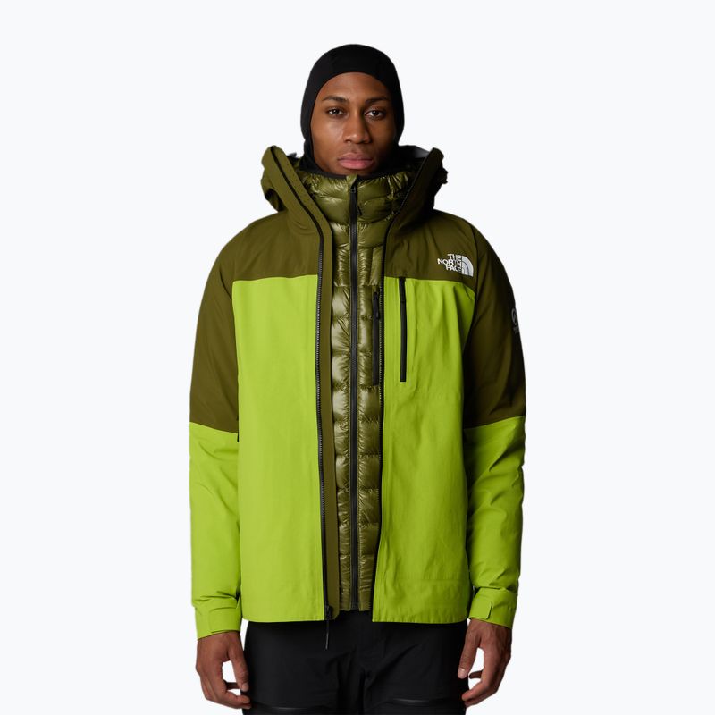 Giacca antipioggia da uomo The North Face Summit Torre Egger Futurelight meadow grass/forest olive