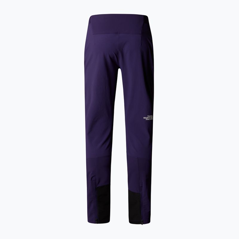 Pantaloni softshell da donna The North Face Dawn Turn, viola eterno 5