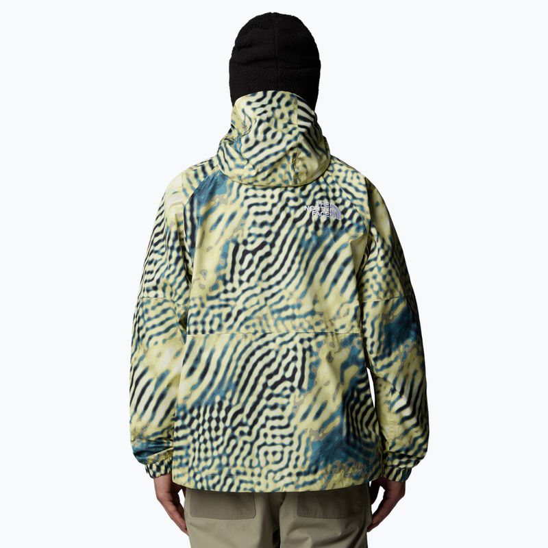 Giacca da sci da uomo The North Face Build Up Jacket Stampa ortica dell'impianto di risalita 3
