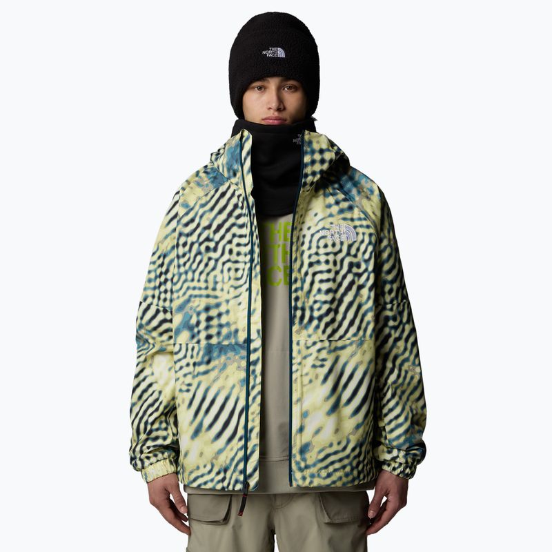 Giacca da sci da uomo The North Face Build Up Jacket Stampa ortica dell'impianto di risalita 4