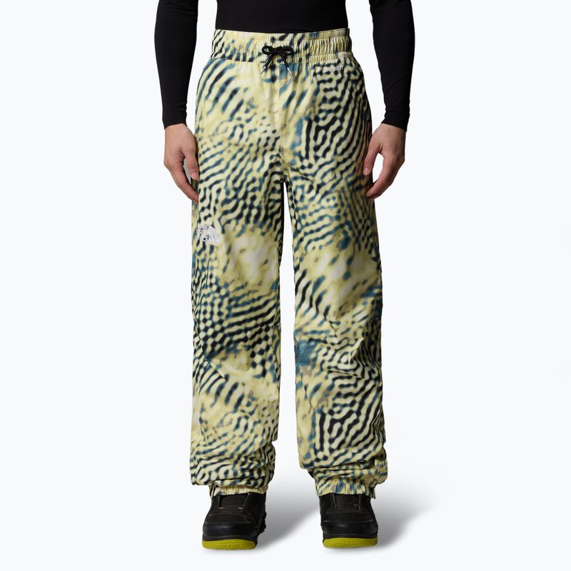 Pantaloni da sci da uomo The North Face Build Up stampa ortica dell'impianto di risalita