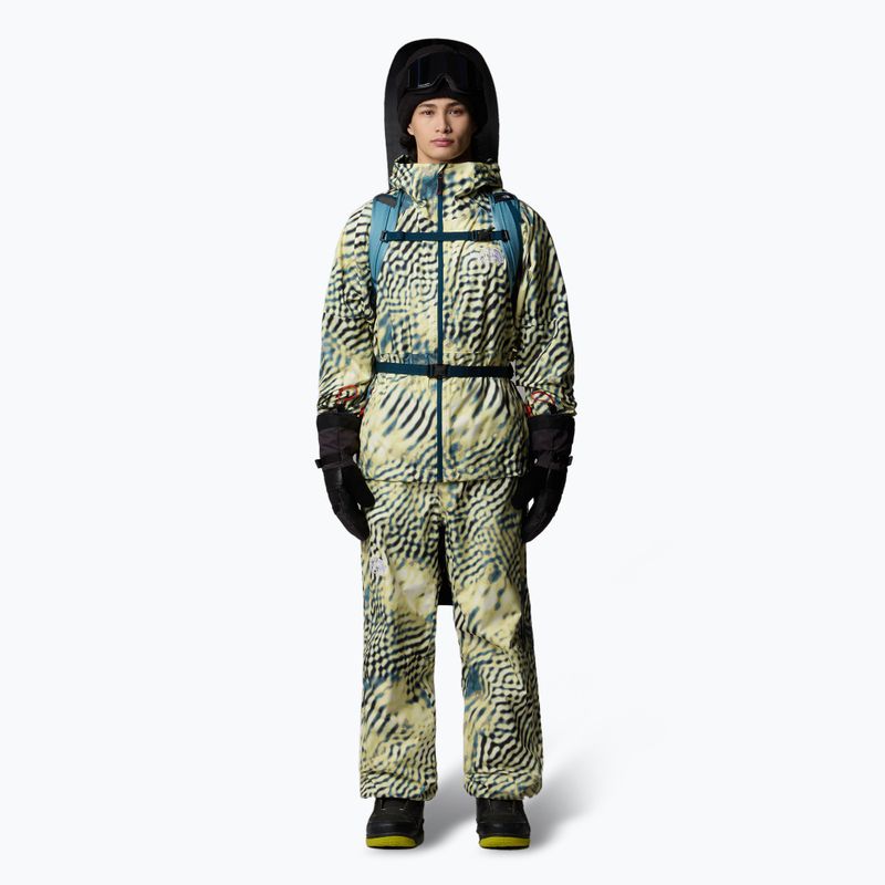 Pantaloni da sci da uomo The North Face Build Up stampa ortica dell'impianto di risalita 2