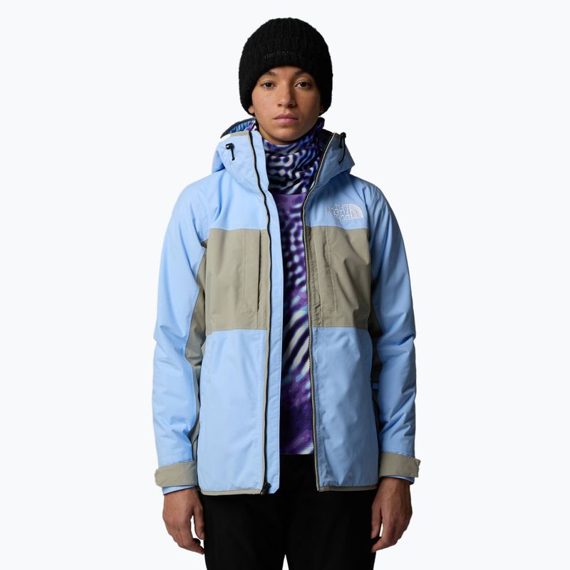 Giacca da sci donna The North Face Namak Insulated fiordaliso/grigio argilla 4