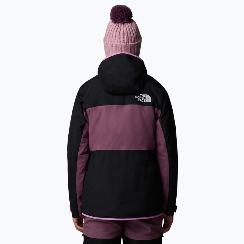 Giacca da sci donna The North Face Namak Insulated nero/malva notte 3