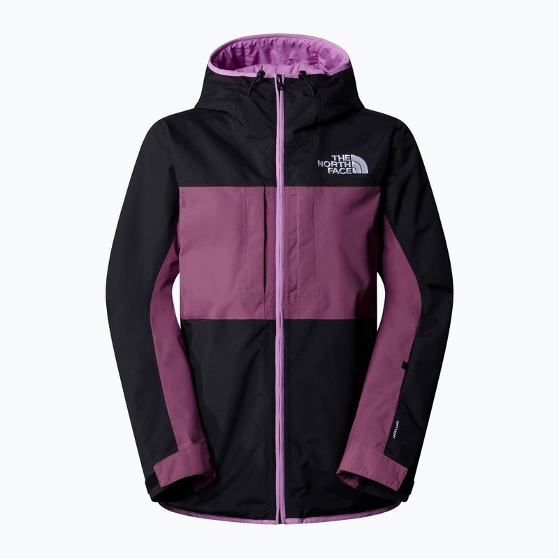 Giacca da sci donna The North Face Namak Insulated nero/malva notte 5