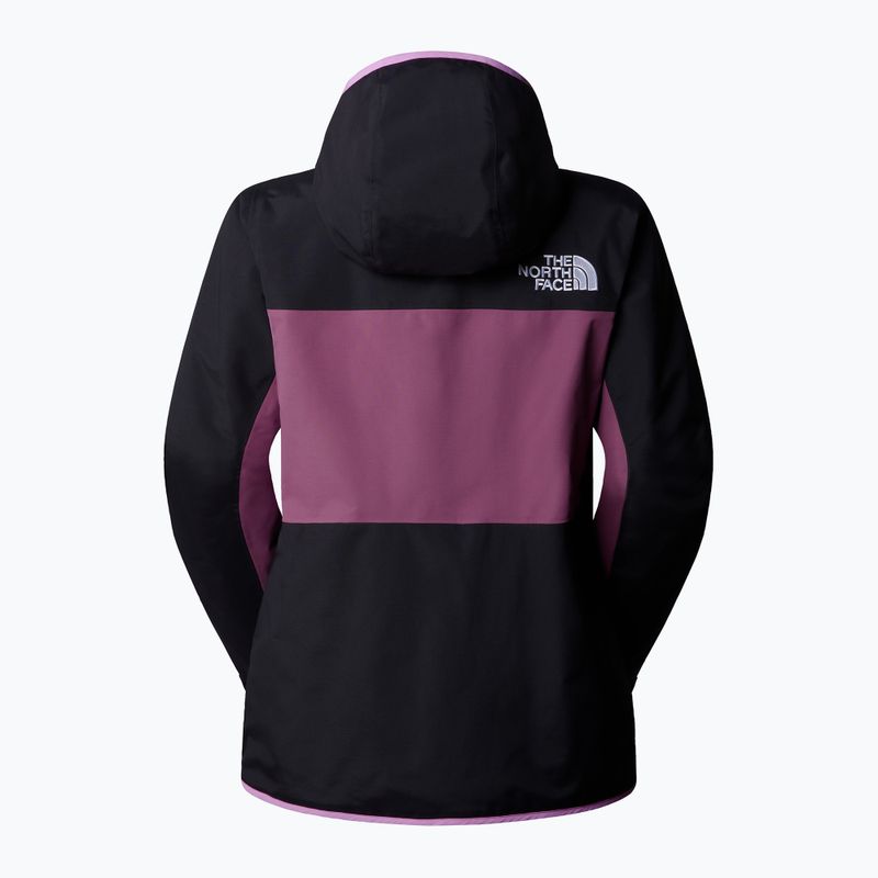 Giacca da sci donna The North Face Namak Insulated nero/malva notte 6