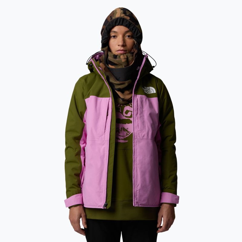 Giacca da sci da donna The North Face Namak Insulated forest olive/dragonfruit 4