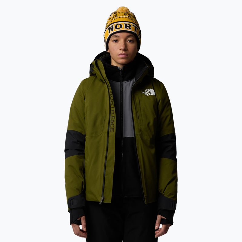 Giacca da sci donna The North Face Lenado forest olive/nero 4