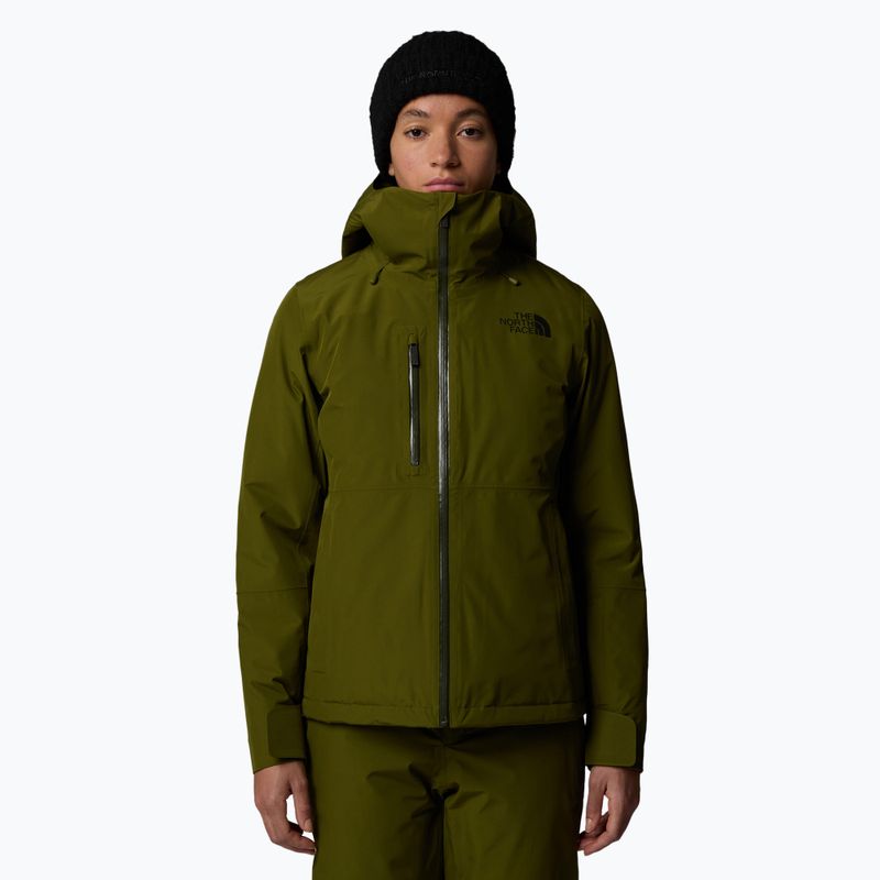 Giacca da sci da donna The North Face Descendit forest olive