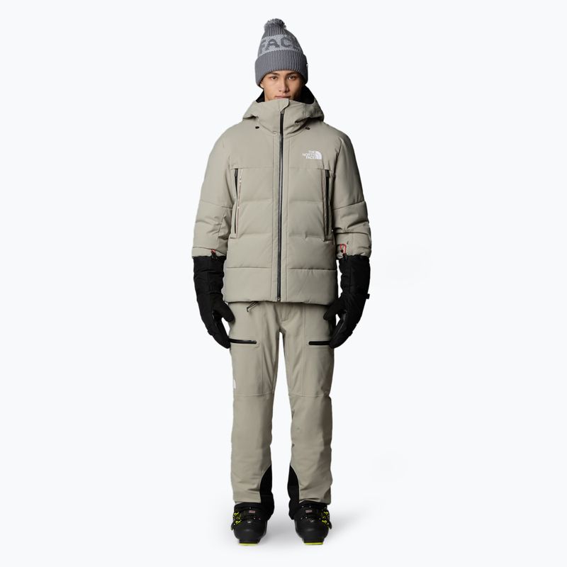 Giacca da sci da uomo The North Face Cirque Down grigio argilla 2