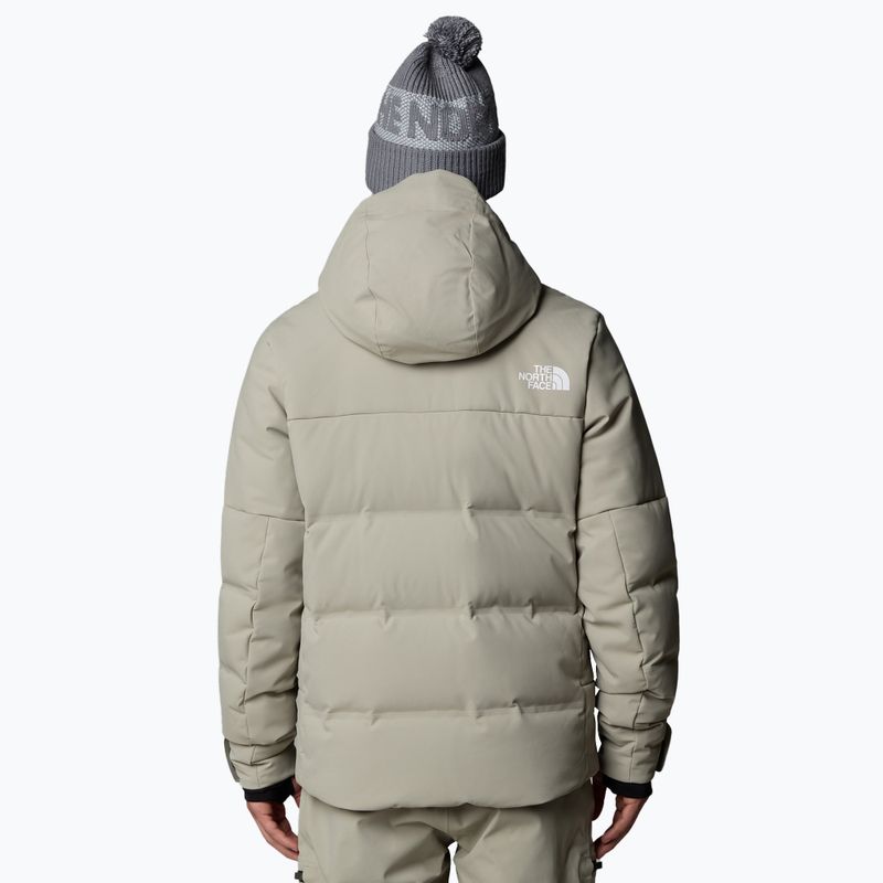 Giacca da sci da uomo The North Face Cirque Down grigio argilla 3