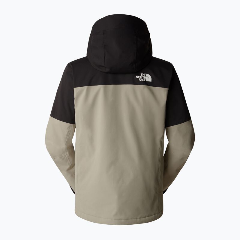 Giacca da sci da uomo The North Face Chakal grigio argilla/nero 6