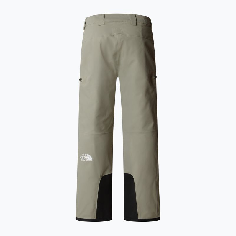 Pantaloni da sci da uomo The North Face Chakal Regular grigio argilla 5