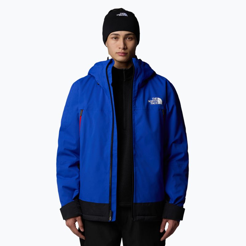 Giacca da sci da uomo The North Face Mount Bre blu/nero 4