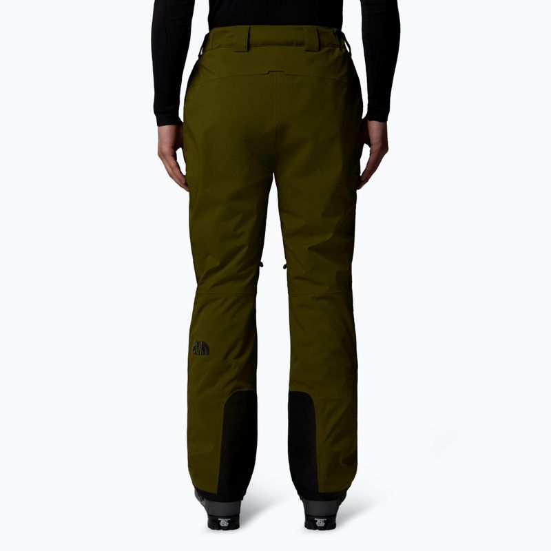 Pantaloni da sci da uomo The North Face Chakal Regular forest olive 3