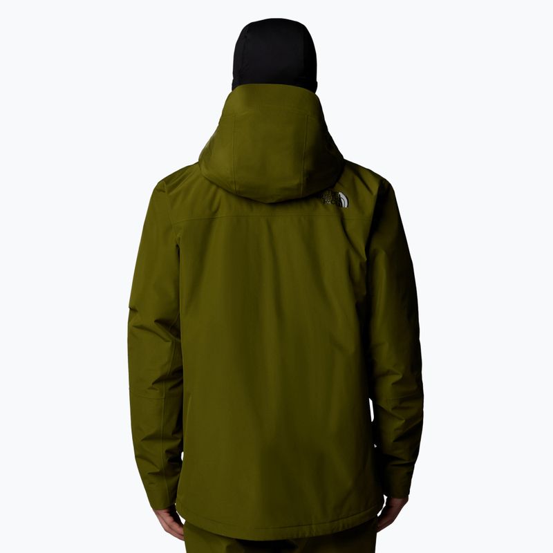 Giacca da sci da uomo The North Face Descendit forest olive 3