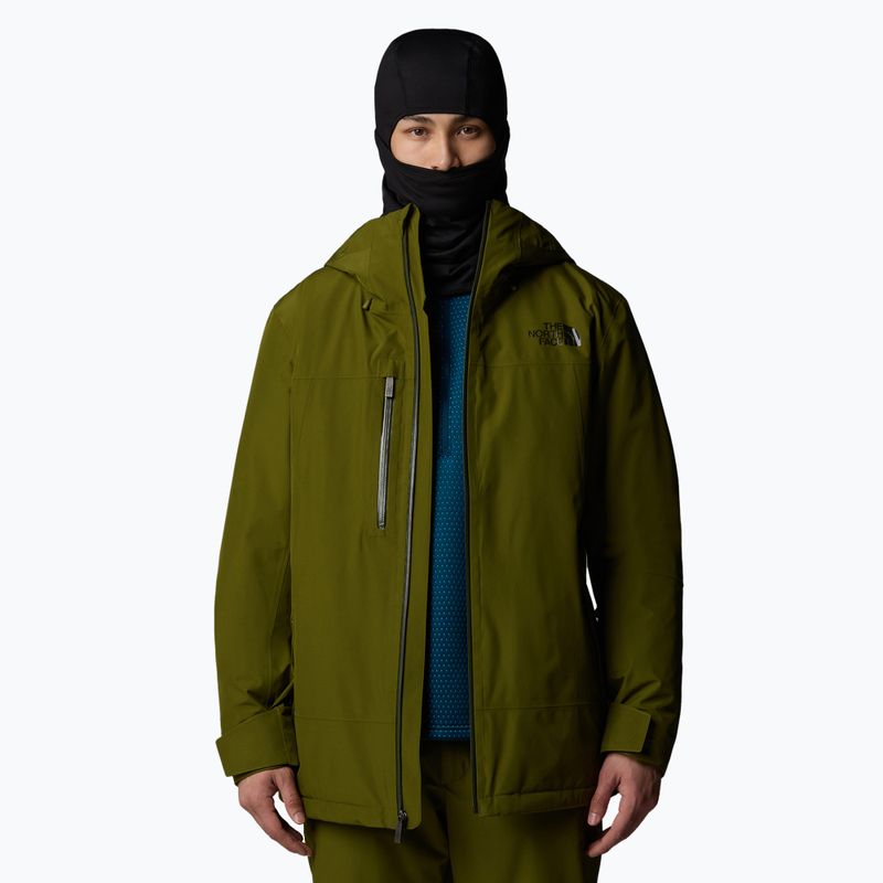 Giacca da sci da uomo The North Face Descendit forest olive 4