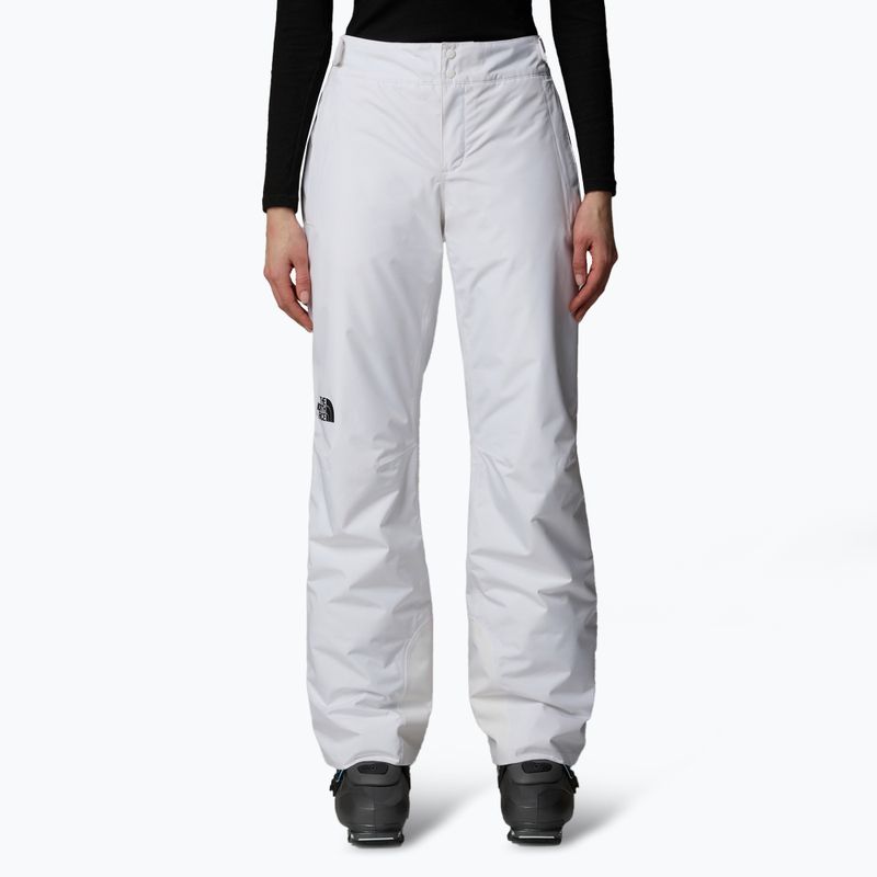 Pantaloni da sci da donna The North Face Descendit bianco