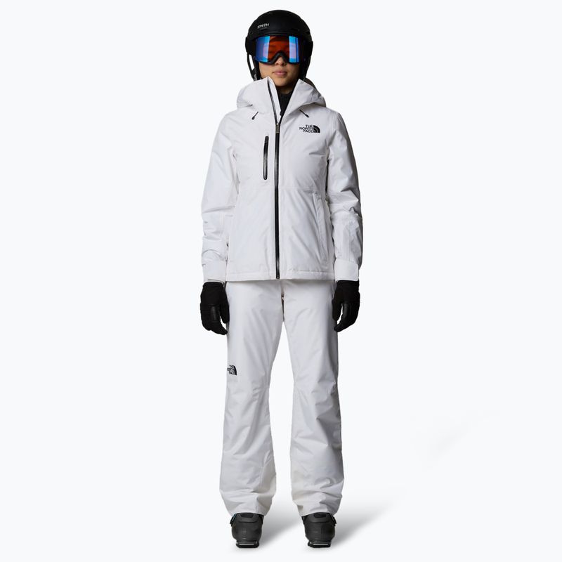 Pantaloni da sci da donna The North Face Descendit bianco 2