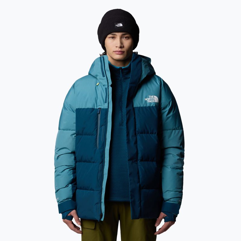 Giacca da sci da uomo The North Face Corefire Down Windstopper Jacket blu notte/blu alga 4