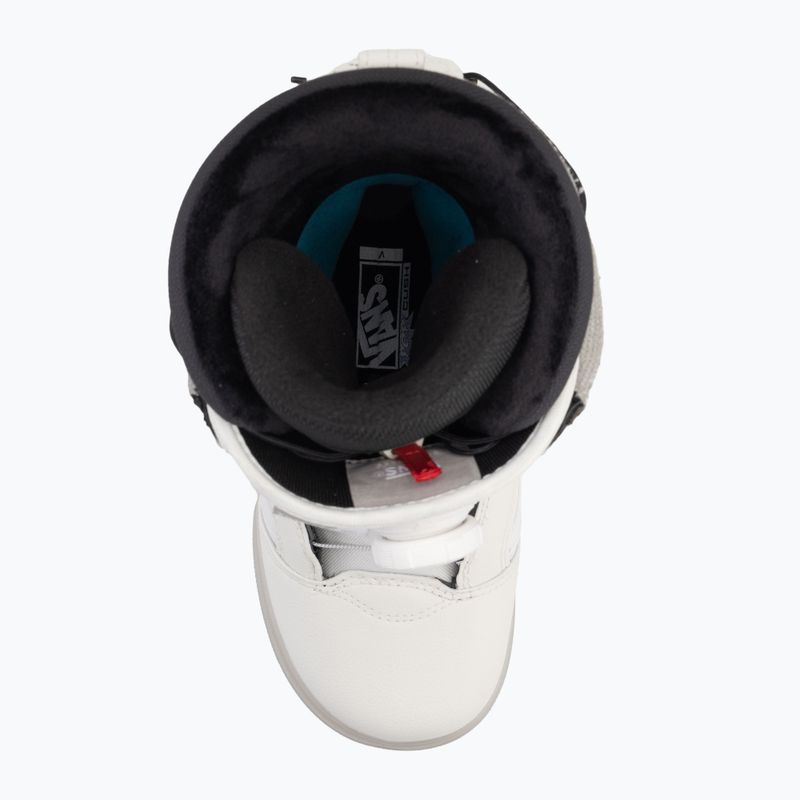 Scarponi da snowboard da donna Vans Encore OG bianco/bianco 5