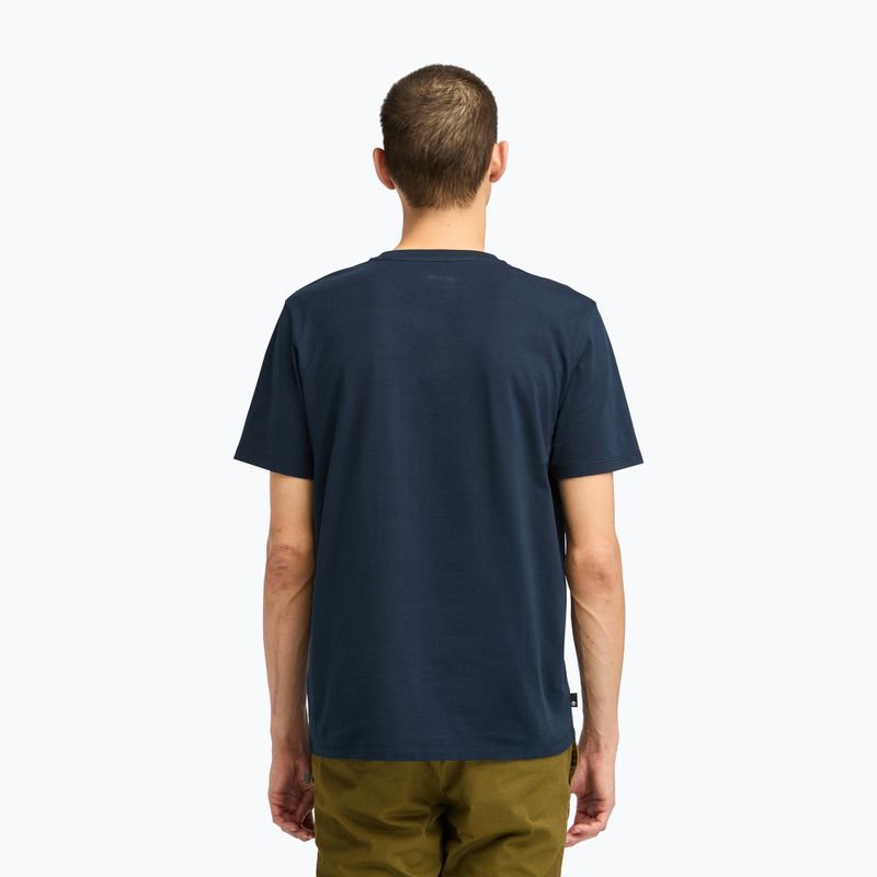 T-shirt Timberland Tfo Wordmark Logo Uomo Zaffiro scuro/Denim scuro 3