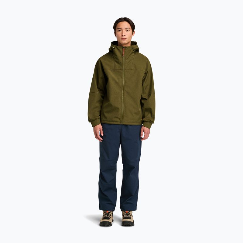 Timberland Uomo Giacca Softshell con cappuccio oliva scura 2