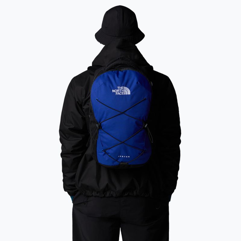 Zaino urbano The North Face Jester 28 l blu/nero/argento 7