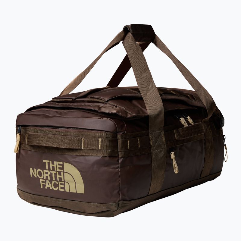 The North Face Base Camp Voyager Duffel 42 l smokey brown/khaki stone borsa da viaggio