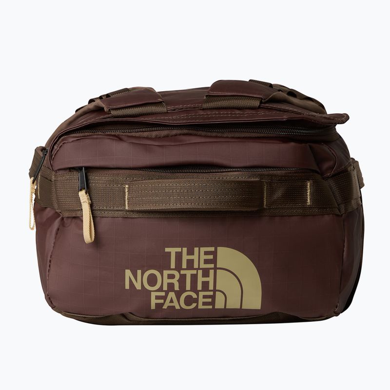 The North Face Base Camp Voyager Duffel 32 l smokey brown/khaki stone borsa da viaggio 3