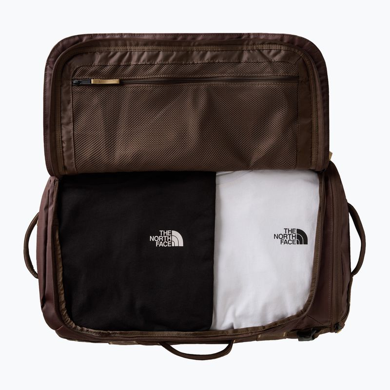 The North Face Base Camp Voyager Duffel 32 l smokey brown/khaki stone borsa da viaggio 5