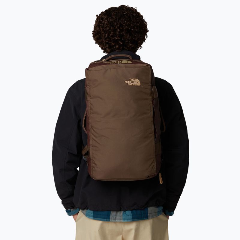 The North Face Base Camp Voyager Duffel 32 l smokey brown/khaki stone borsa da viaggio 7