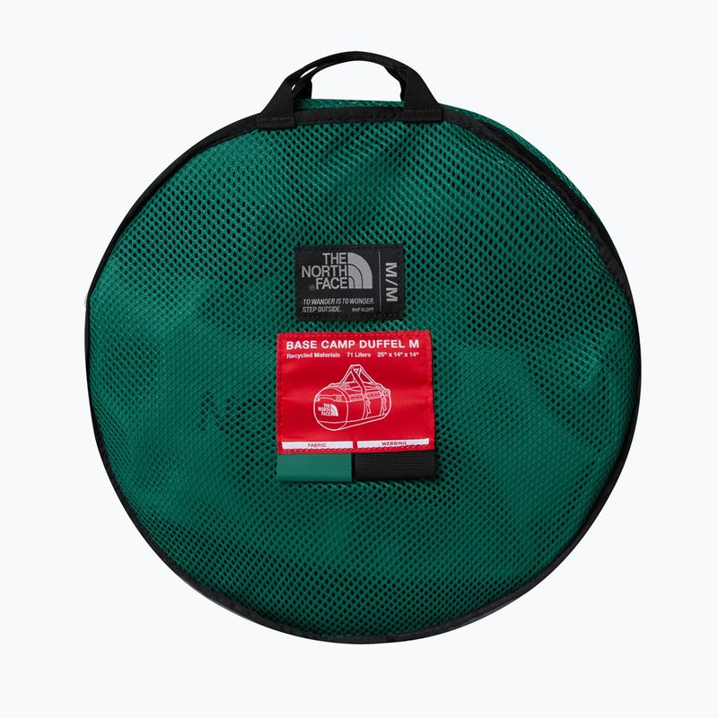 Borsa da viaggio The North Face Base Camp Duffel M 71 l evergreen/black 2