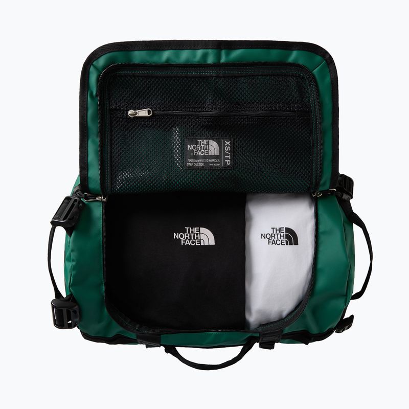 Borsa da viaggio The North Face Base Camp Duffel XS 31 l evergreen/black 4