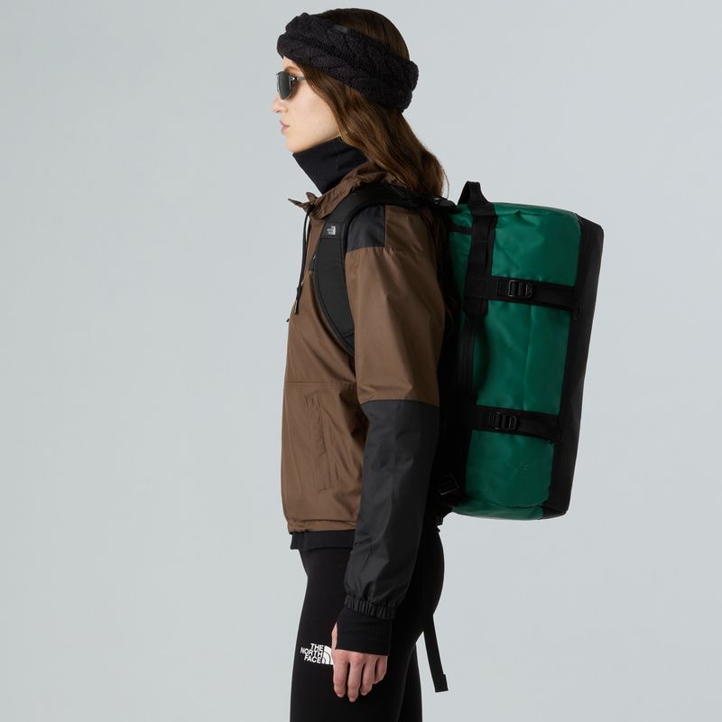 Borsa da viaggio The North Face Base Camp Duffel XS 31 l evergreen/black 6