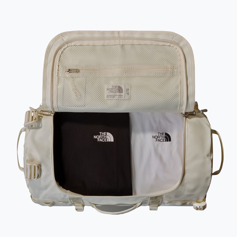 The North Face Base Camp Duffel S 50 l bianco dune/bianco borsa da viaggio 4