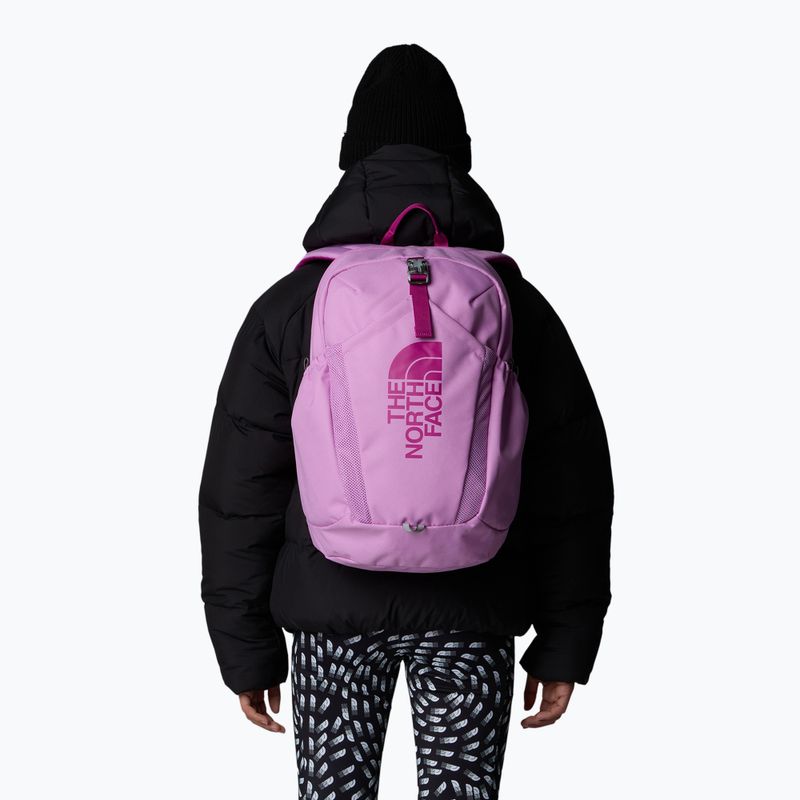 Zaino urbano per bambini The North Face Mini Explorer 10 l dragonfruit/deep mulber 6