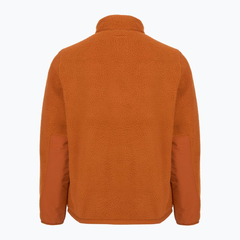 Felpa Uomo Timberland Sherpa Mix Media Fleece umber 2