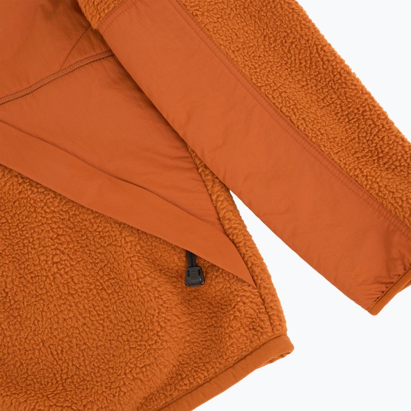 Felpa Uomo Timberland Sherpa Mix Media Fleece umber 4