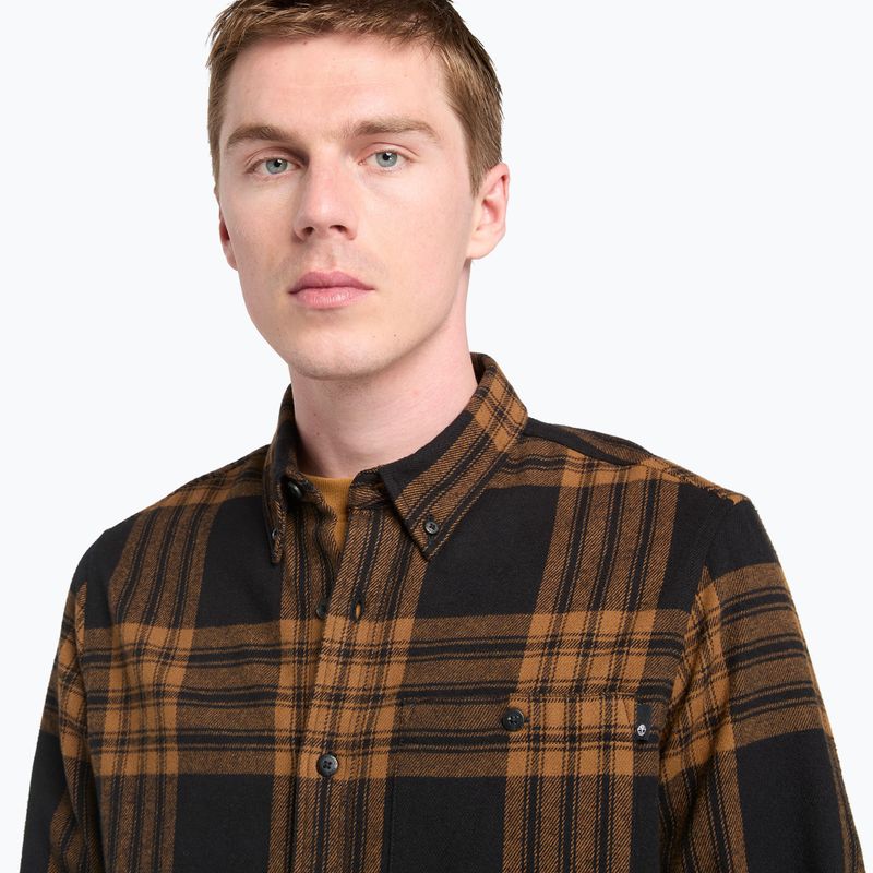 Timberland Uomo Solucell Plaid Shirt umber yd 4