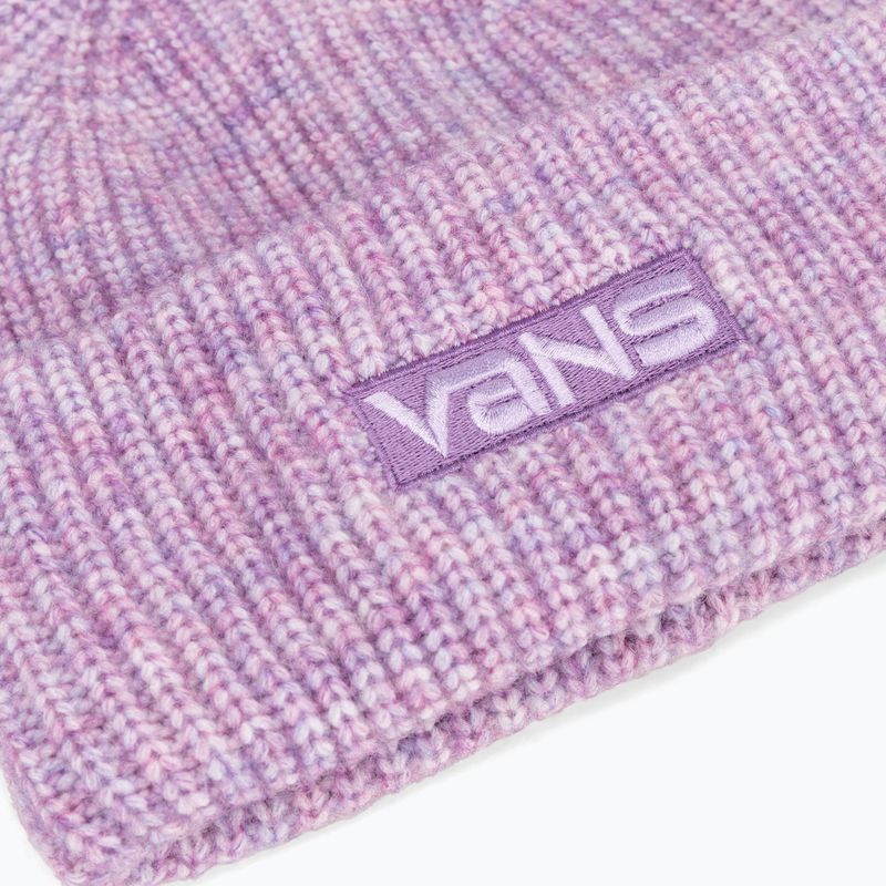 Vans Sunnyside Cuff Beanie berretto invernale in nebbia color lavanda 2
