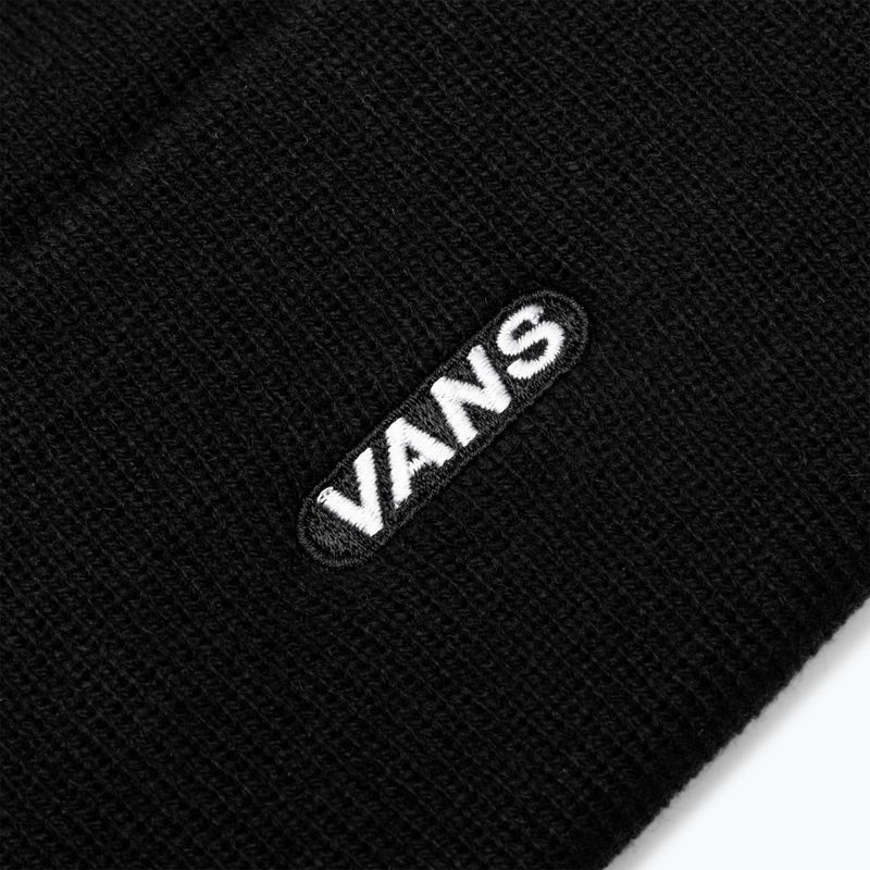 Vans Bagley Cuff Beanie alto nero 3