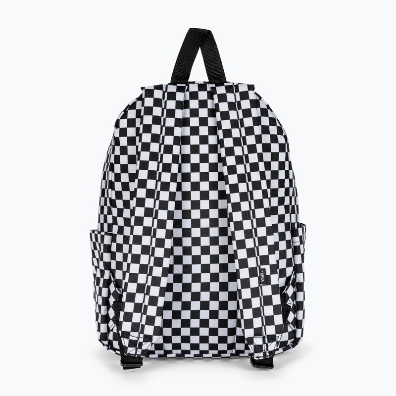 Zaino urbano per bambini Vans Old Skool Grom Check 18 l nero/bianco 3