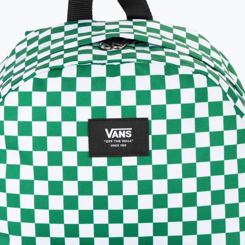 Zaino urbano per bambini Vans Old Skool Grom Check 18 l verde verdastro 5