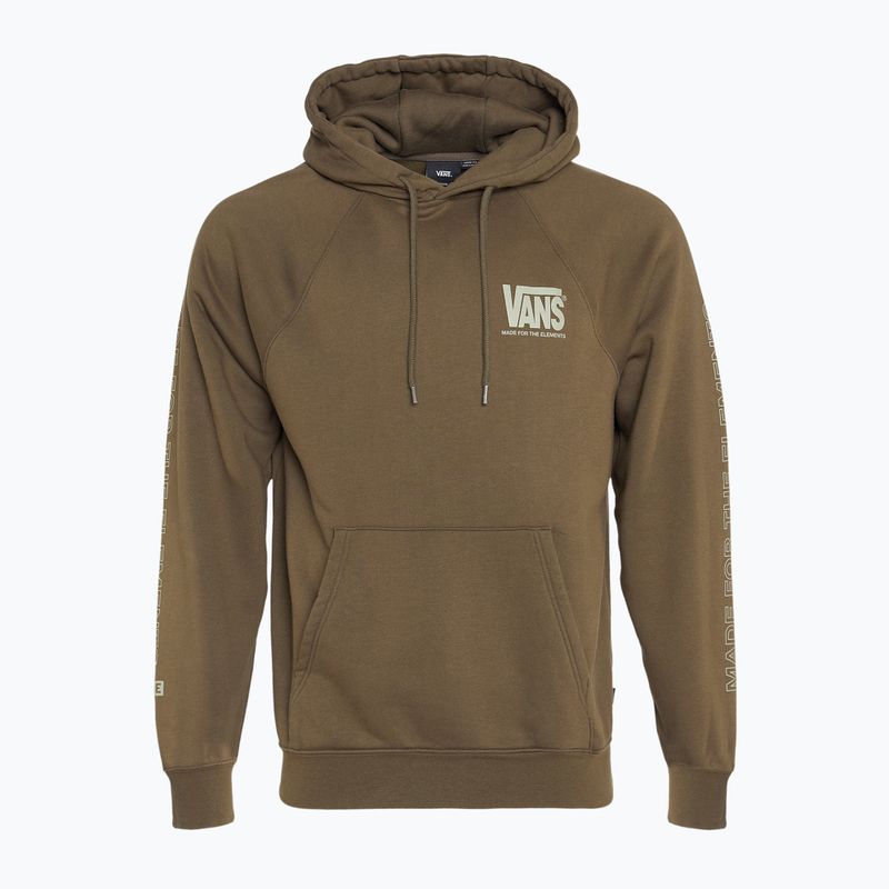 Felpa Vans MTE Crosspath Pullover a foglia d'uva da uomo