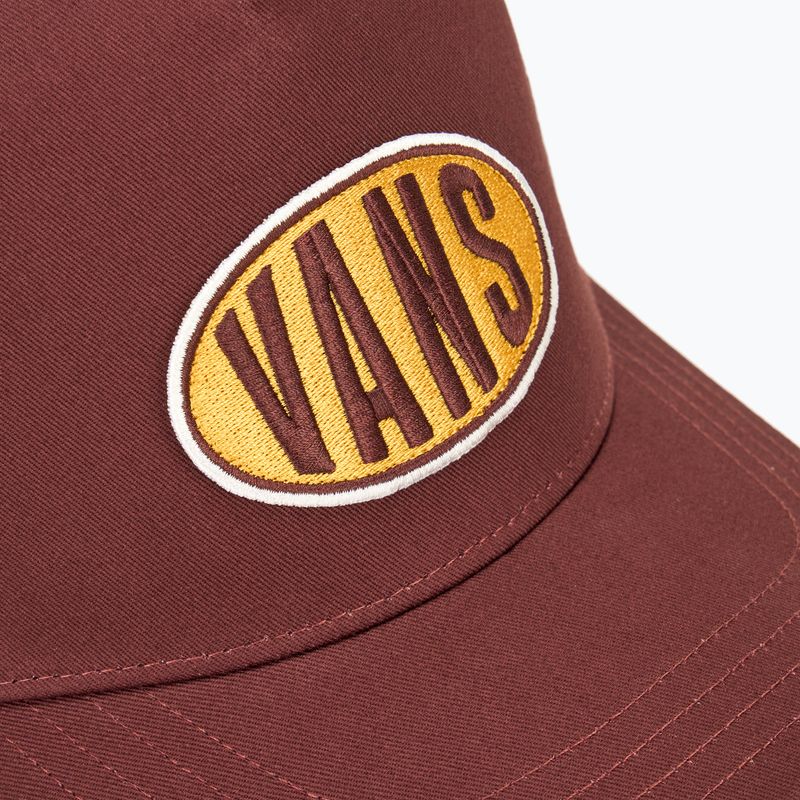 Vans Spray On Trucker berretto da baseball cioccolato amaro 3