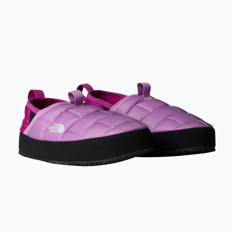 The North Face Youth Thermoball Traction Mule II pantofole per bambini dragonfruit / deep mulber 8